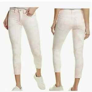 Lucky Brand AVA Crop Ankle Tie Dye Jeans Size 00/ 24